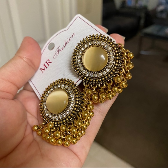 pakistani indian bangali fashion jewelry earrings - Picture 4 of 8